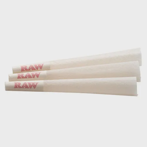 Photograph of product: 1 1/4" - Organic 6pack Cones - Raw