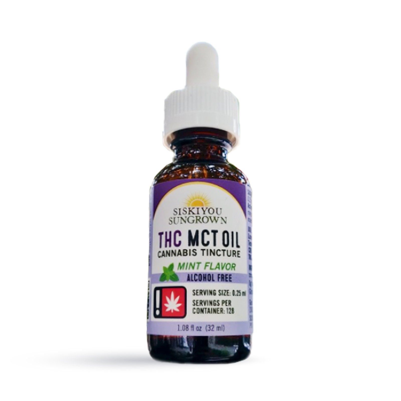 Photograph of product: TH-oui MCT Oil Mint Tincture | 1oz