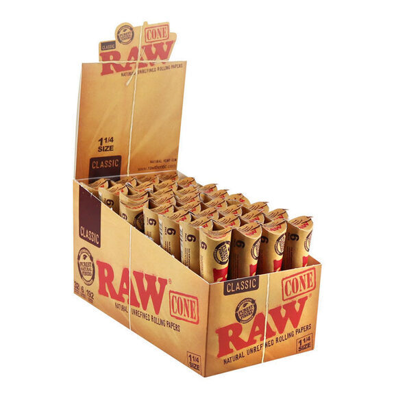 Photograph of product: RAW Classic 1 14 Cone 6pk $4