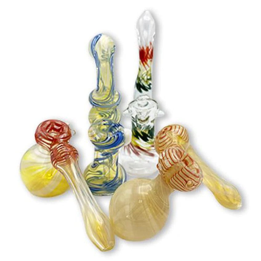 Photograph of product: 5" Glass Bubbler - Assorted Designs