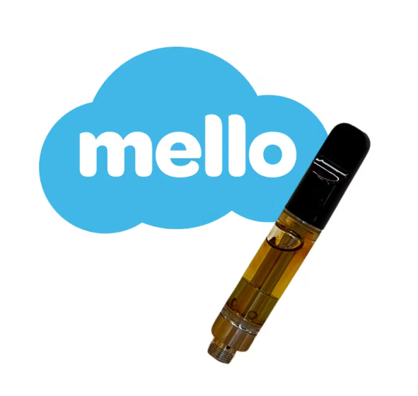 Photograph of product: Peach: 1g Distillate Cartridge