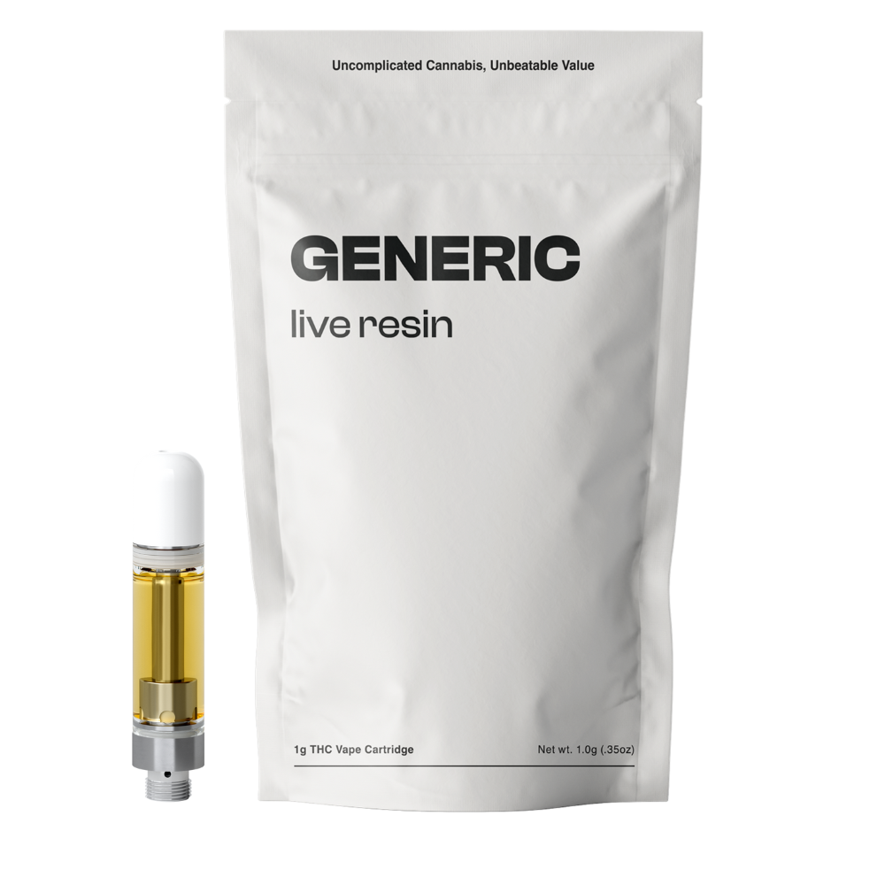 Photograph of product: Generic | Kush and Cream LLR Cartridge | 1g