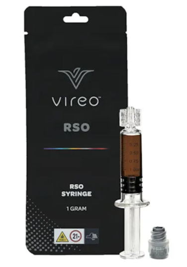 Photograph of product: Rick Simpson Oil | Vireo | RSO Syringe - Oui'd