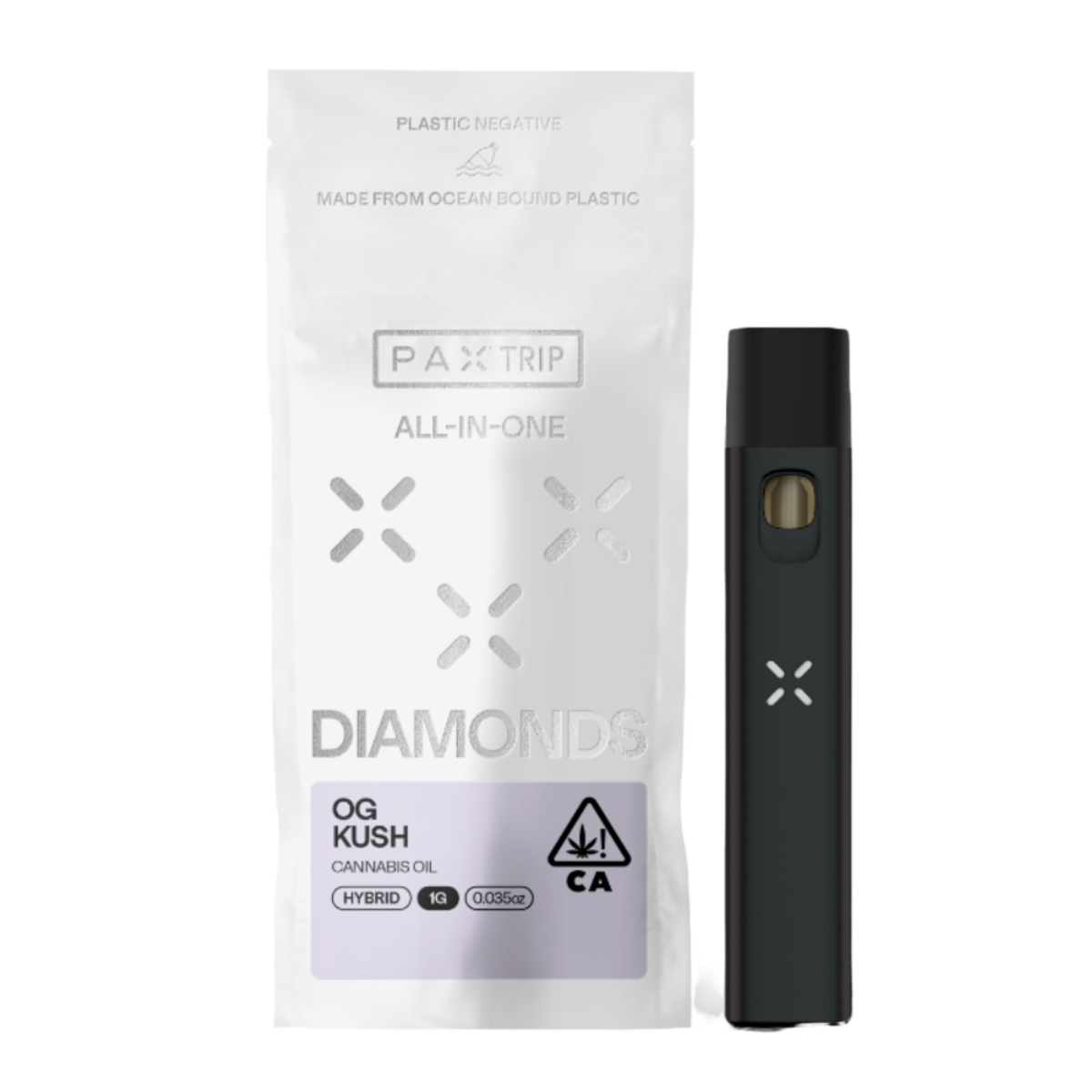 Photograph of product: AIO OG KUSH  DIAMONDS ALL IN ONE