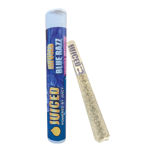 Photograph of product: Blue Razz Infused Preroll