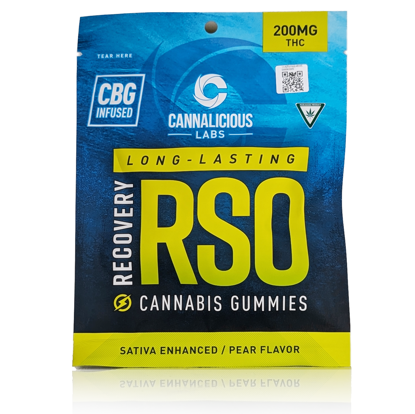 Photograph of product: PEAR - 200MG RSO GUMMY