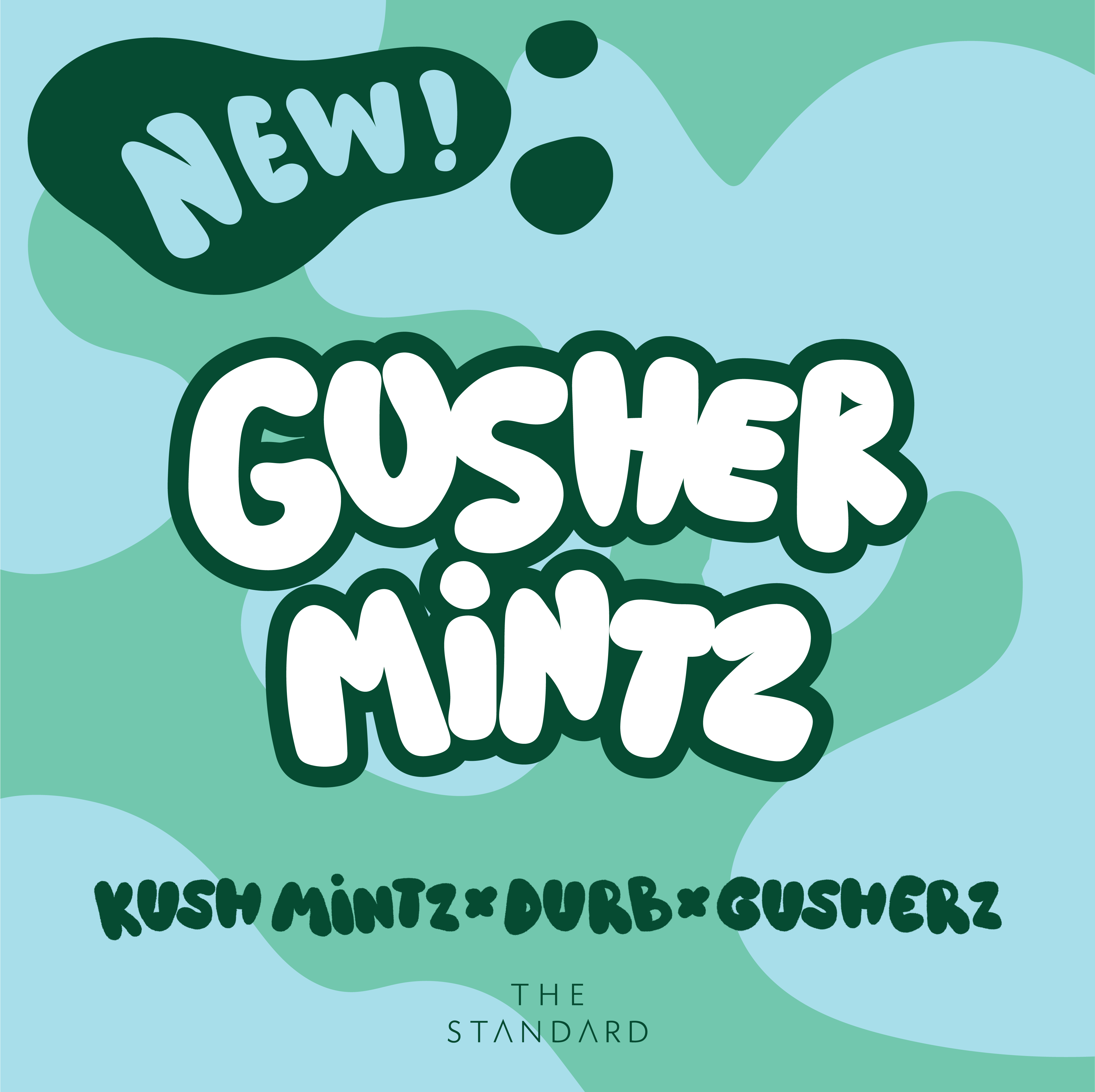 Photograph of product: Gushers Mintz | Live Sugar | 1g