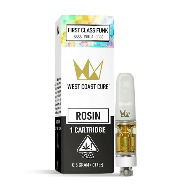 Photograph of product: First Class Funk - Rosin Cartridge .5g - 