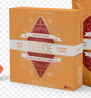 Photograph of product: Gummy Blood Orange Inspired [20pk] | 100mg