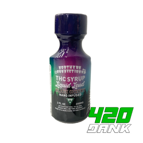 Photograph of product: Liquid Loud - 200mg Syrup - Black Cherry