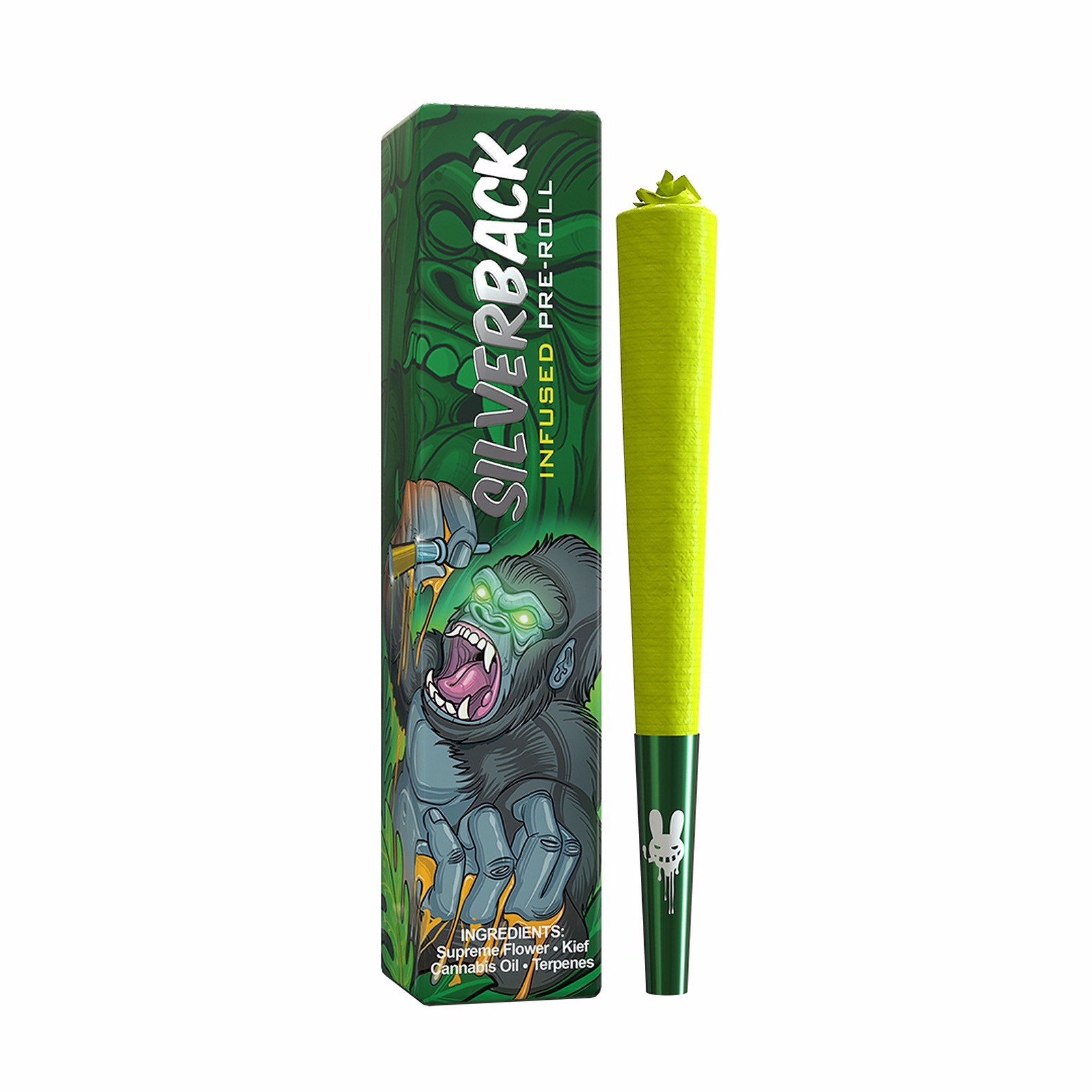Photograph of Product: Dr. Zodiak Silverback Infused Pre-Roll
