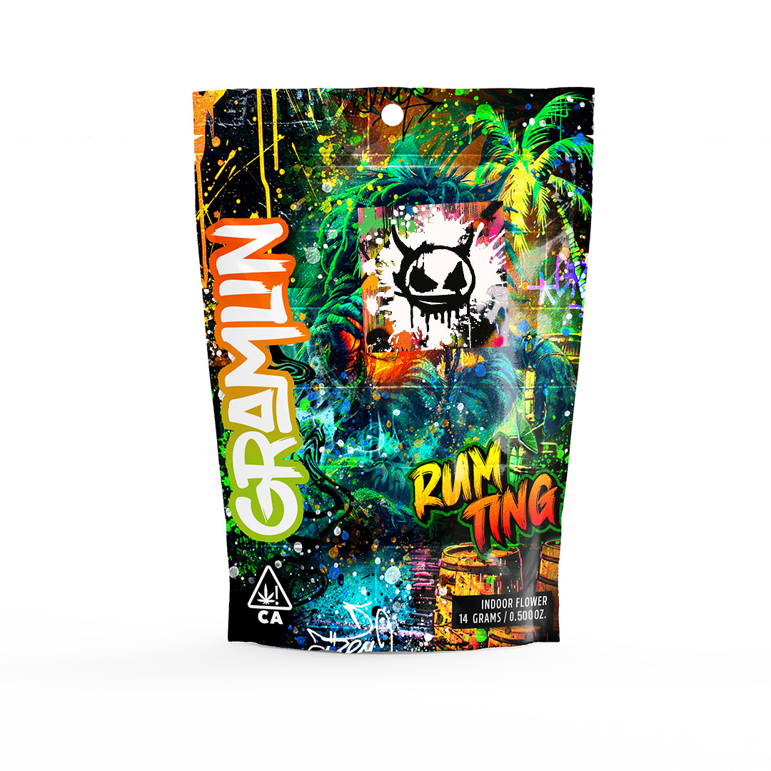 Photograph of product: GRAMLIN FLOWER - RUM TING 14G