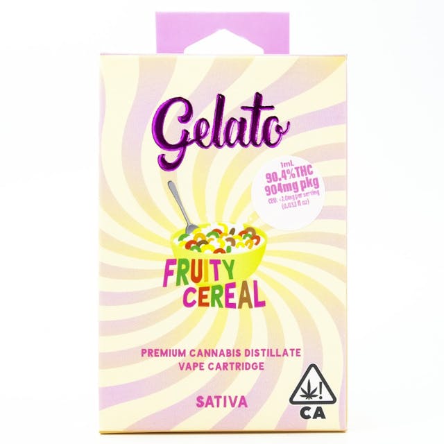 Photograph of product: Fruity Cereal 1g Cartridge - 