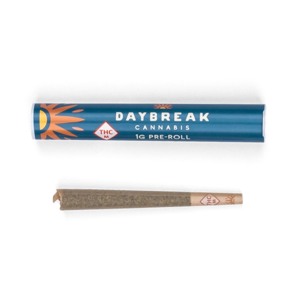 Photograph of product: DAYBREAK - DETROIT COOKIE 1 GRAM PRE-ROLL