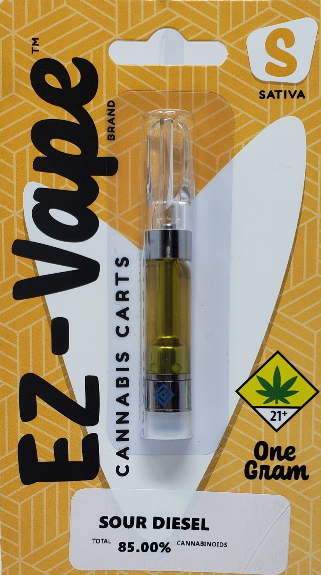 Photograph of Product: EZ VAPE Sour Diesel Cart
