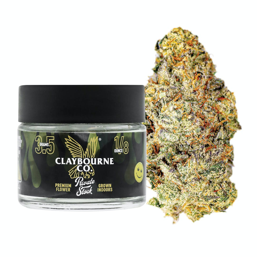 Photograph of product: CLAYBOURNE CO. - FLOWER - - Oui'd - MULE FUEL - 3.5g
