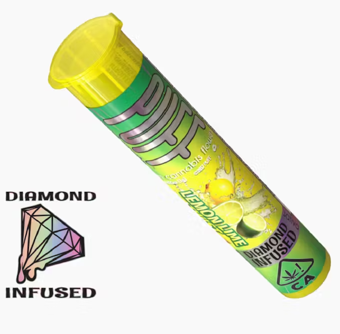 Photograph of product: PUFF | LEMON LIME TWIST-DIAMOND INFUSED 1G
