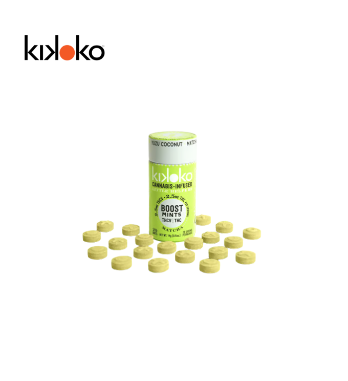 Photograph of product: BOOST LITTLE HELPERS 1:1 TH-ouiV:TH-oui MATCHA MINTS