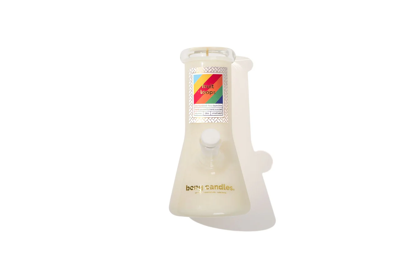 Photograph of product: Fruit Loops Bong Candle