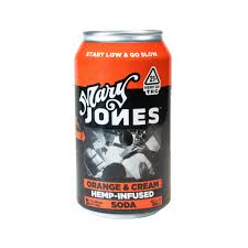 Photograph of product: Mary Jones - Orange & Cream - Soda - 100mg