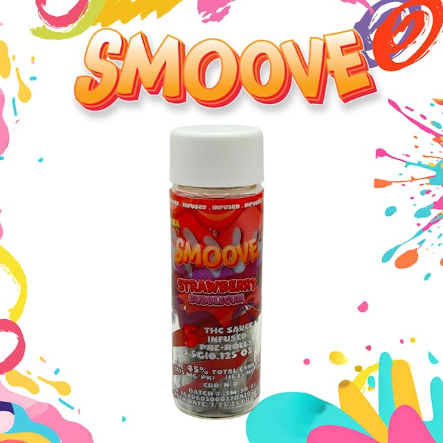 Photograph of product: Strawberry Bubblegum | 5 x 0.7 Infused | 3.5g - 