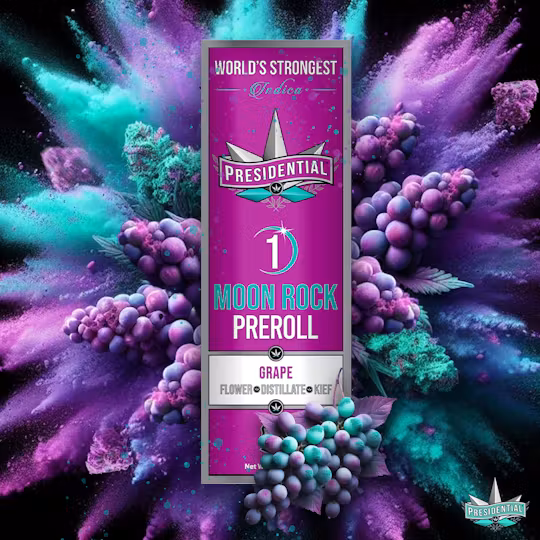 Photograph of product: Grape Infused Pre-Roll