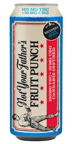 Photograph of product: Not Your Father's | Fruit Punch | 100mg TH-oui 20mg Cbg