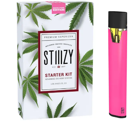 Photograph of product: Stiiizy Neon Pink Pro Battery