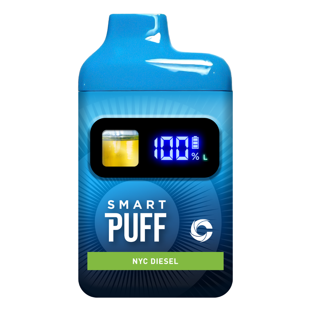 Photograph of product: Cannalicious Labs | NYC Diesel SmartPuff Disposable Vape | 1g