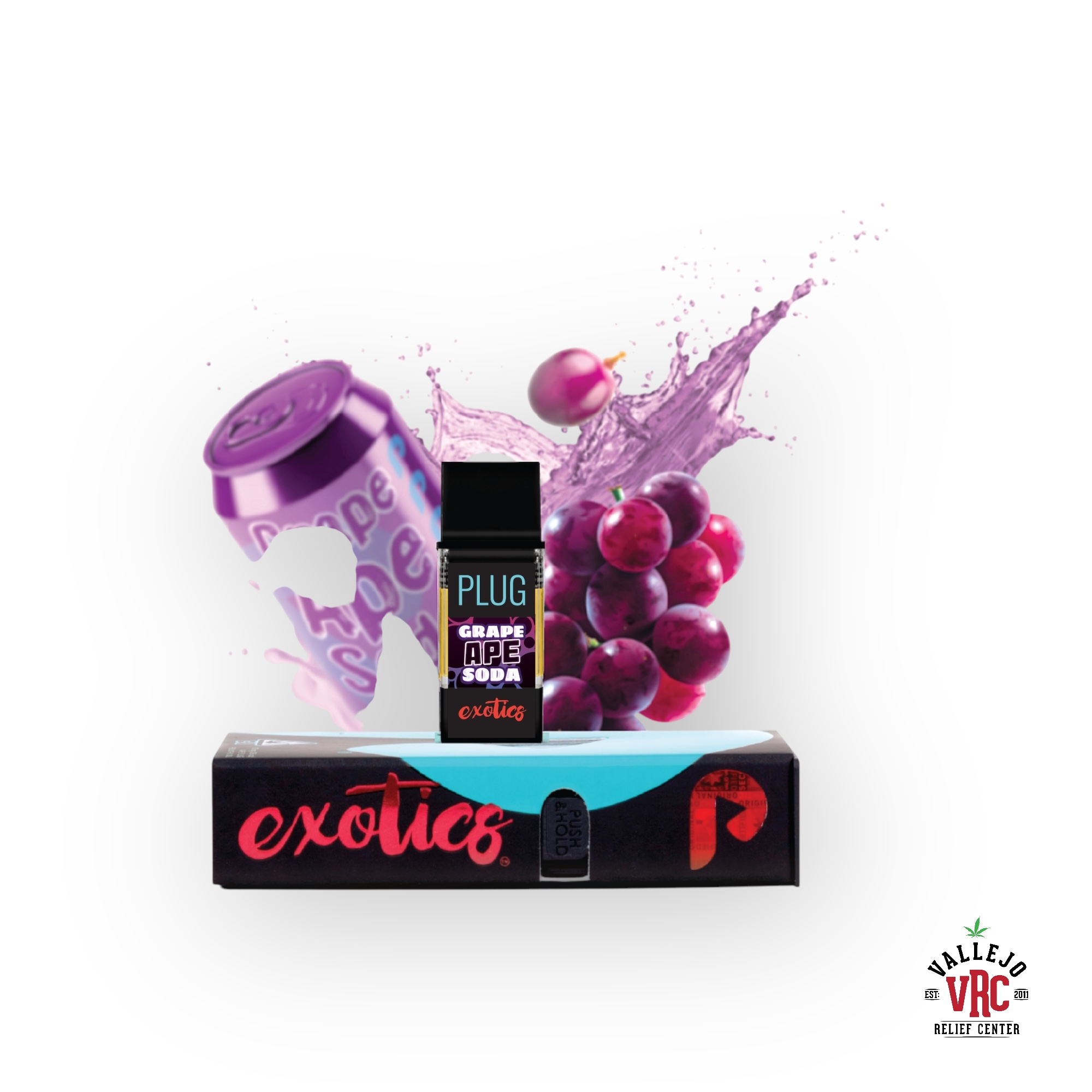 Photograph of product: GRAPE APE SODA 1G