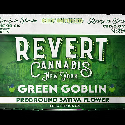 Photograph of product: Green Goblin Ground Flower | Revert - 14g