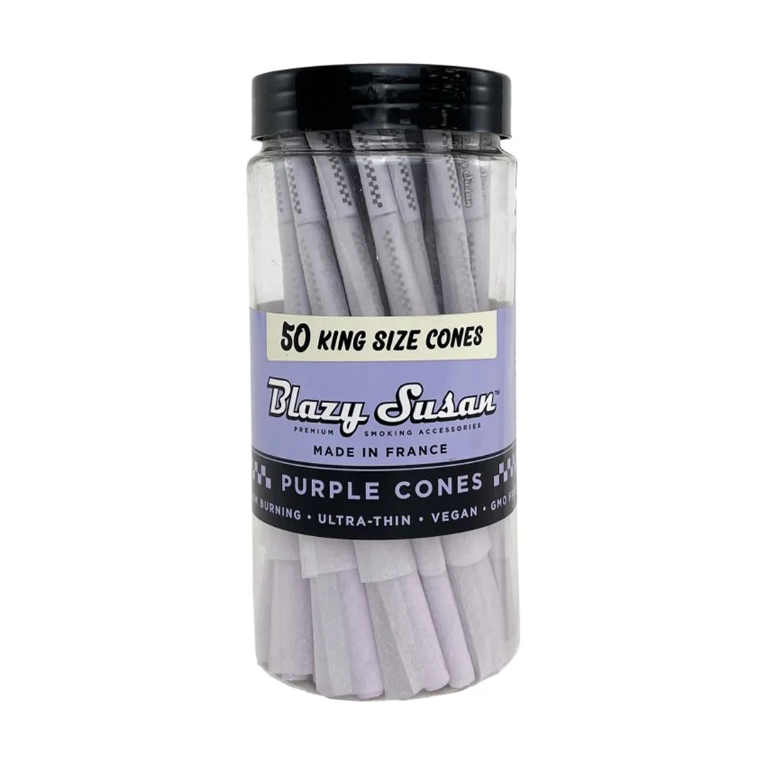 Photograph of product: Blazy Susan | Purple Cone | 50 Pack | King Size