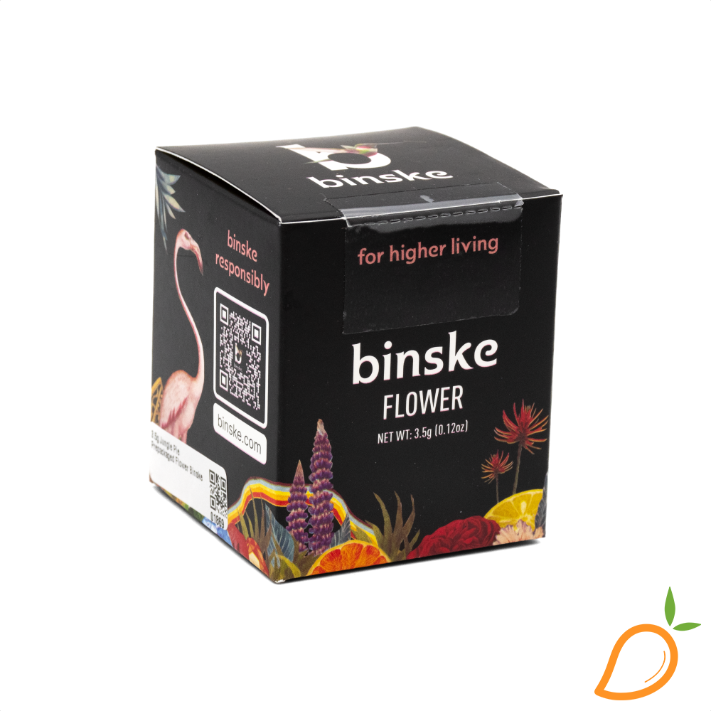 Photograph of product: 3.5g Jungle Pie Prepackaged Flower Binske