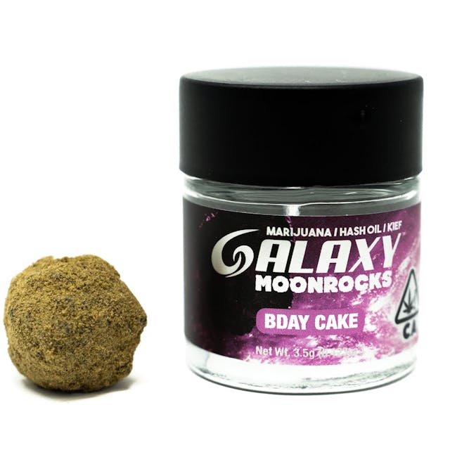 Photograph of product: Birthday Cake | 3.5g Moonrocks