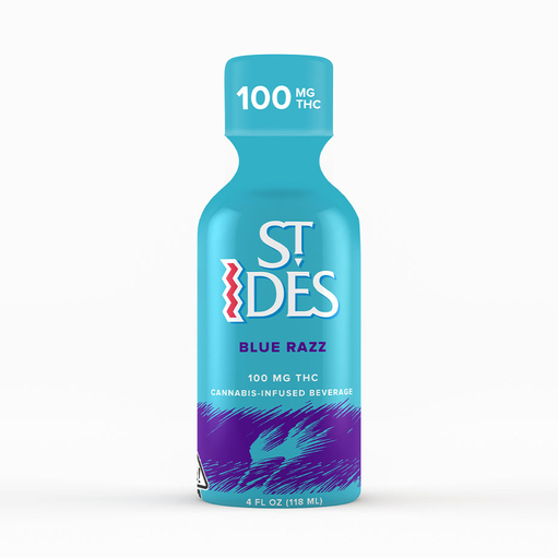 Photograph of product: BLUE RAZZ SHOT [100MG]