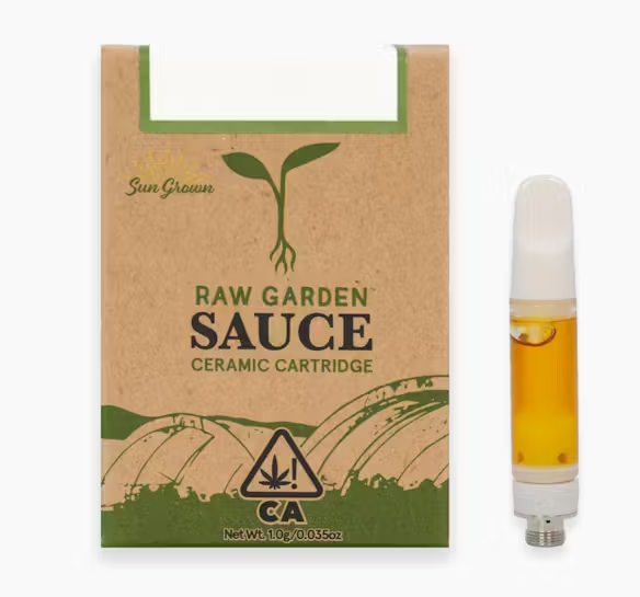 Photograph of product: Raw Garden Puffy Payton Sauce Cartridge 1g