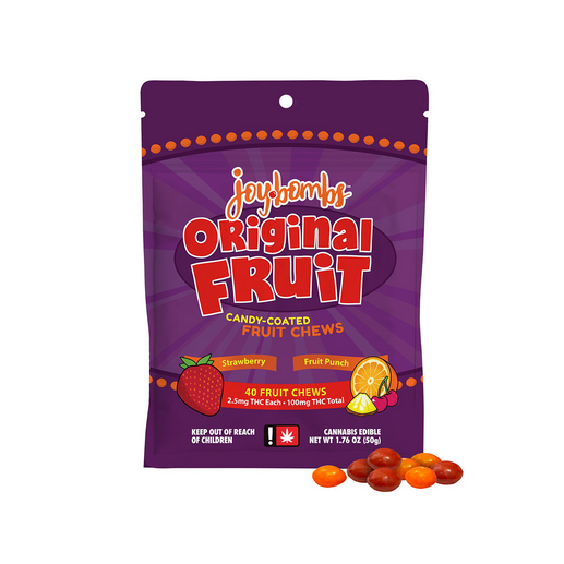 Photograph of product: Joy Bombs Original Fruit | 100mg