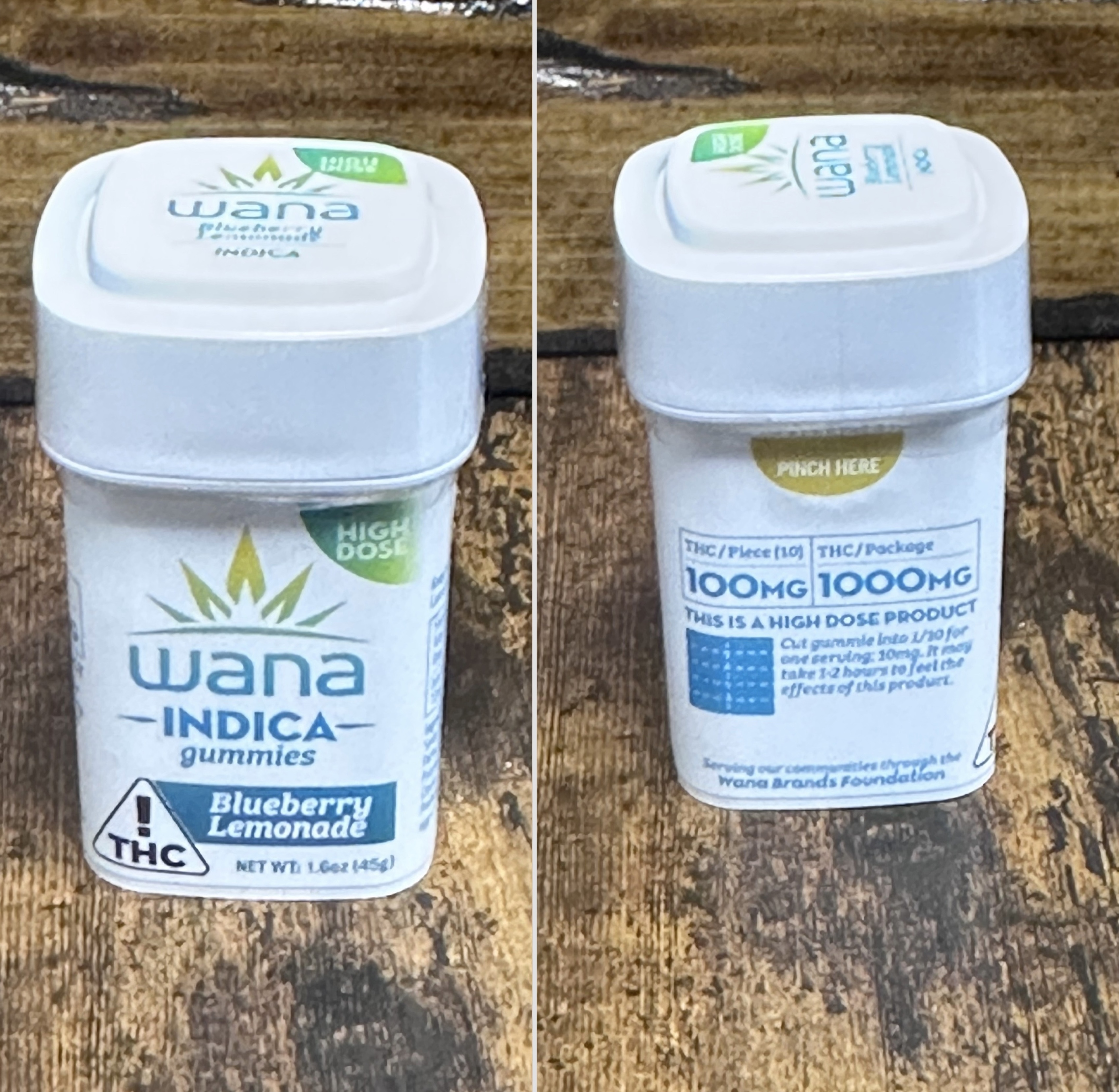 Photograph of product: Blueberry Lemonade Wana