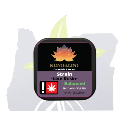 Photograph of product: Kundalini-2.5G LR-(B)Blue Cheese