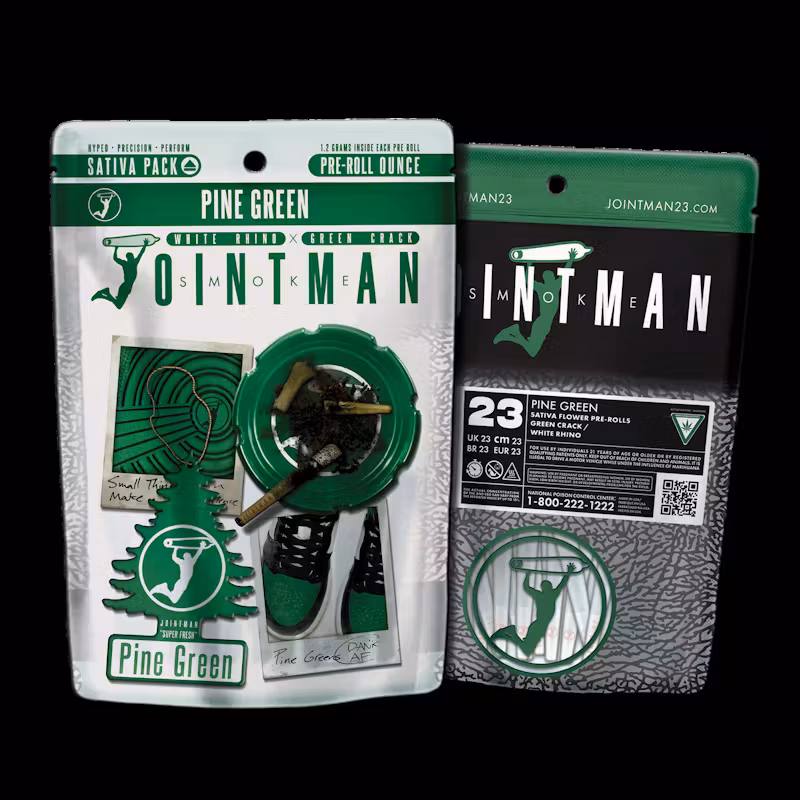 Photograph of product: Jointman - 23pk 1.2g Prerolls - (28g) - **PINE GREEN** (2/$80)