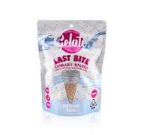 Photograph of product: Gelato Last Bites Waffle Cones 200mg Birthday Cake