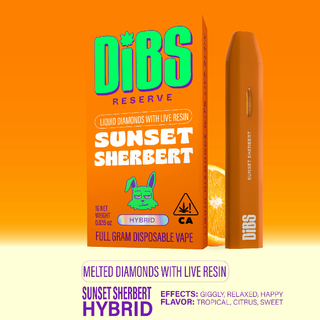 Photograph of product: AIO SUNSET SHERBERT