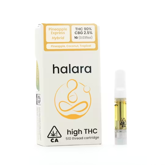 Photograph of product: Halara - Cartridge - Pineapple Express - 1G
