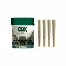 Photograph of product: [Cannabiotix] Preroll 4 Pack - 2G - Grand Master (I) - 
