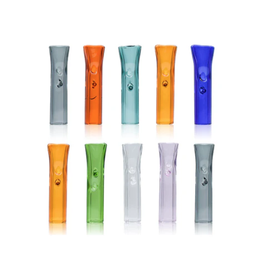 Photograph of product: GLASS TIPS COLORED