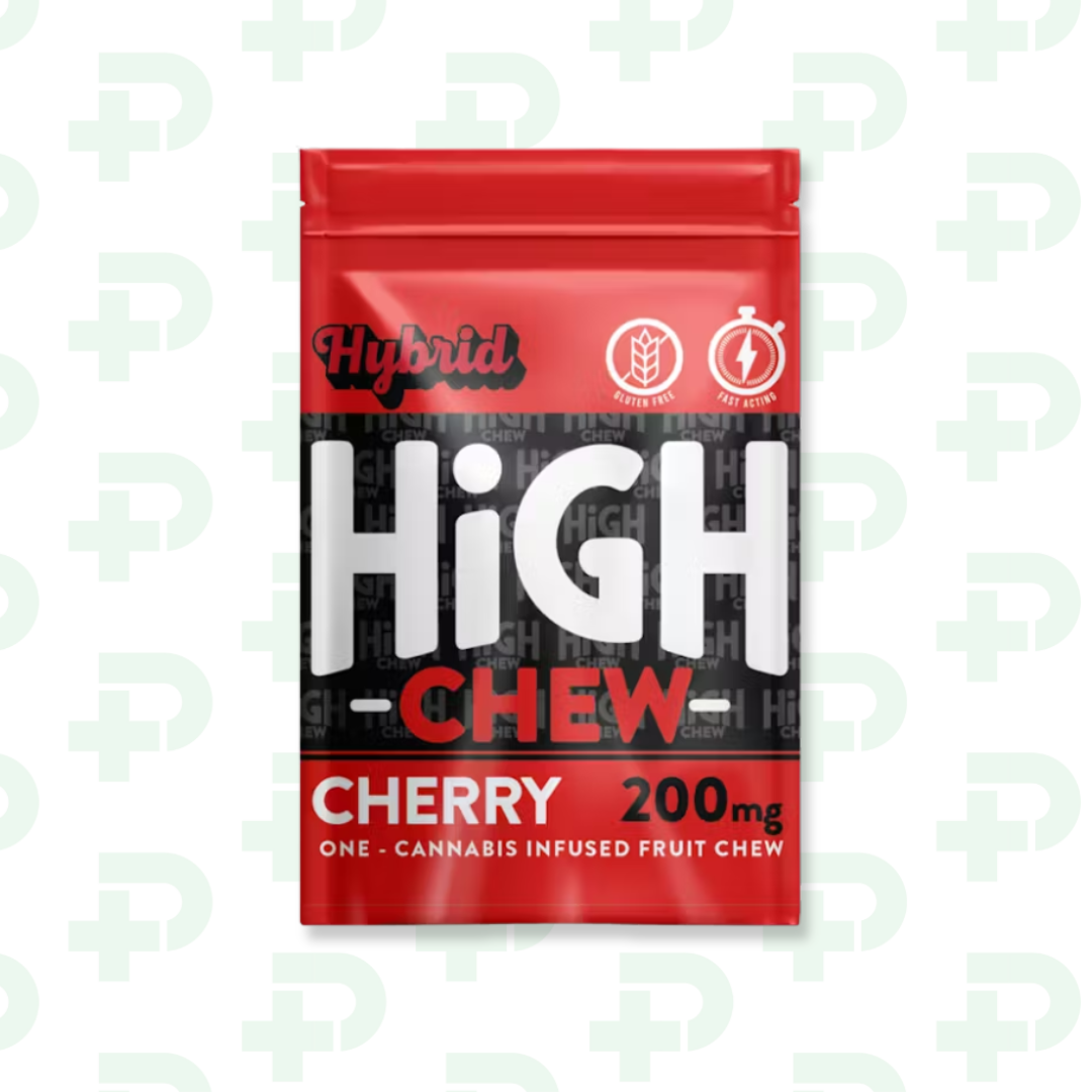 Photograph of product: High Chew 200mg Fruit Chew - Cherry