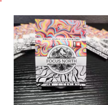 Photograph of product: Focus North | DULCE DE UVA Live Rosin Cartridge