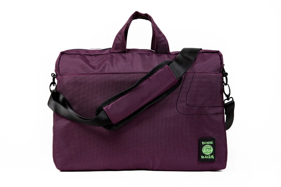Photograph of product: DIME BAGS | 17" Side Hustler Plum - $36
