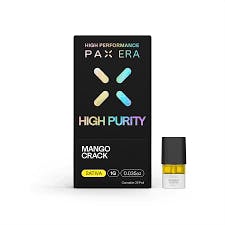 Photograph of Product: PAX - Mango Crack – High Purity THC Pod – 1g - 