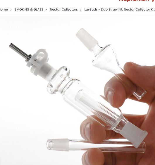 Photograph of product: MICRO NC GLASS NECTAR COLLECTOR